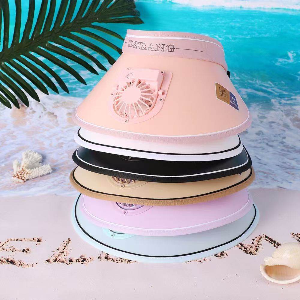 USB-Charging Fan UV-Protective Sun Hat