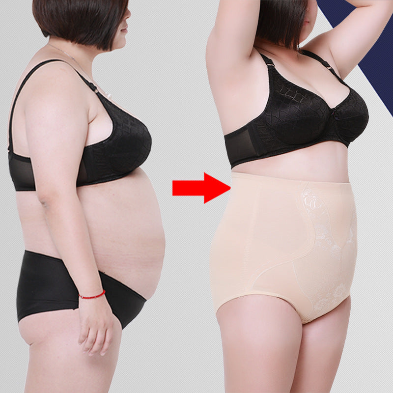 Women's Fat Corset High Waist Hip Lift Beauty Panties Postpartum