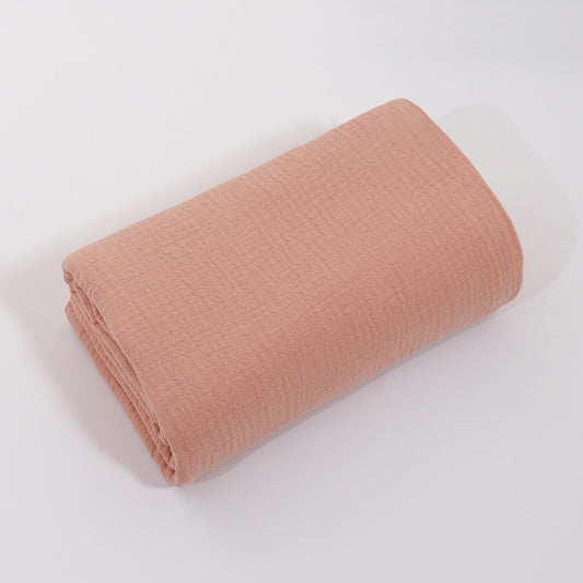 Newborn Bath Towel Solid Color Pure Cotton Gauze