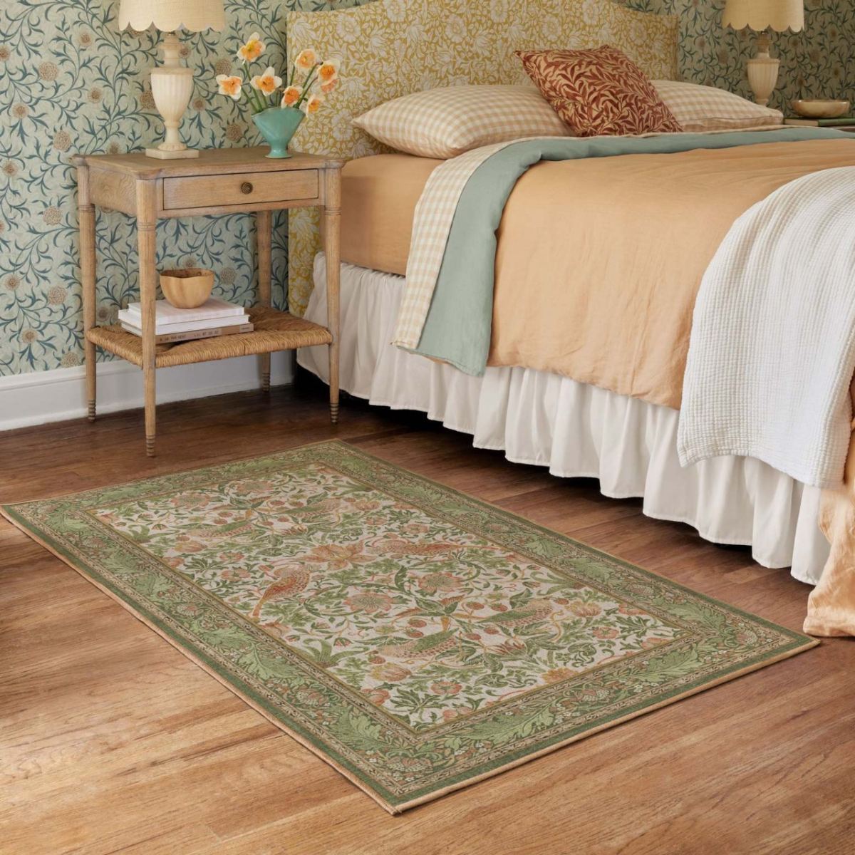 American Light Luxury Living Room Carpet Household Stain-resistant Easy To Care
