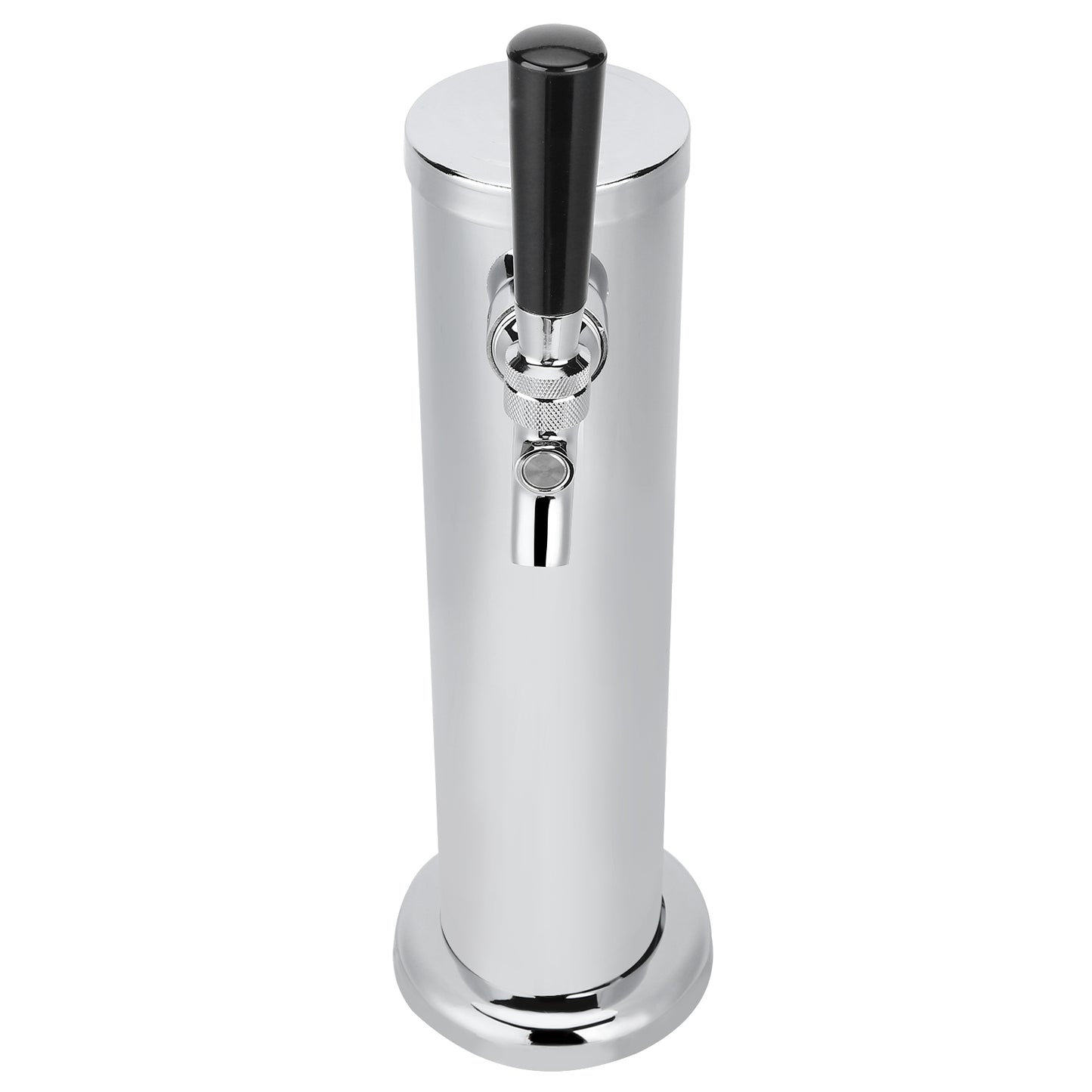 Stainless Steel Beer Draft Tower With Single Faucet Dispenser Home Brewing Equipment