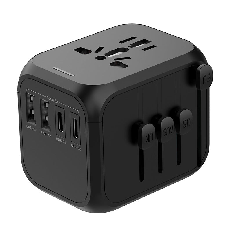Travel Charger TypeC Socket Self-restoring Fuse Multifunctional Charging Set