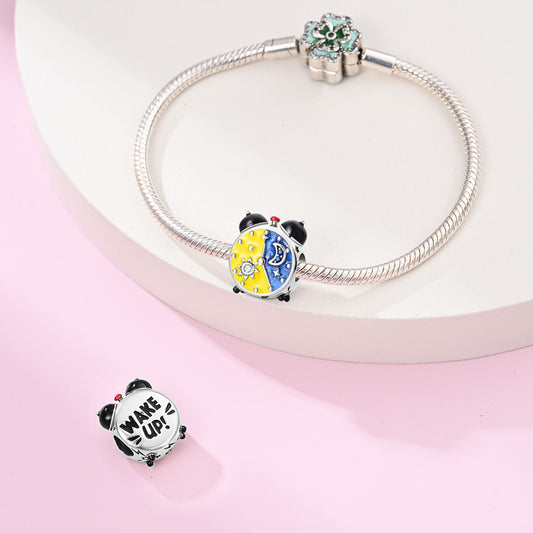 Love Cube Silver-Plated Beaded DIY Bracelet Accessories