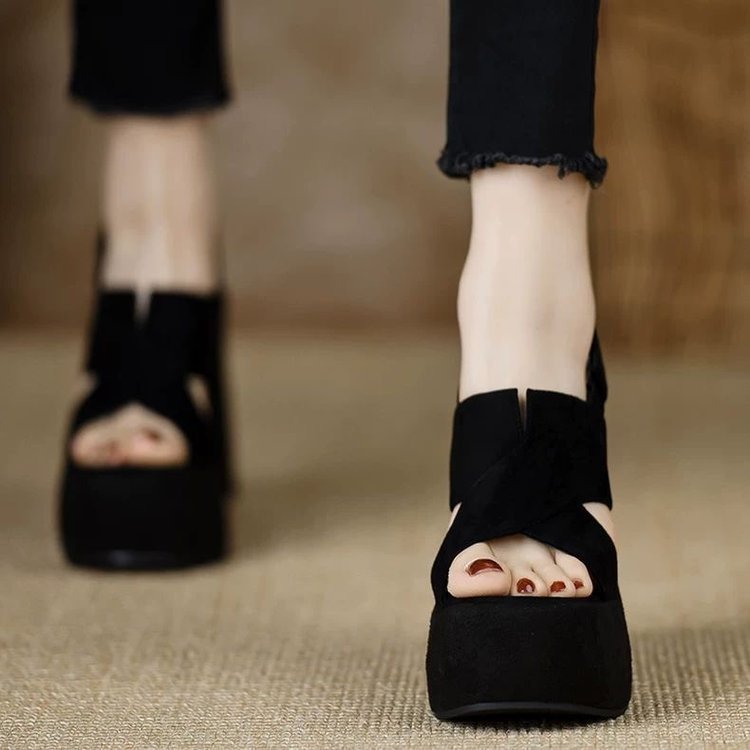 Womens Fashion Wedge Platform Sandals