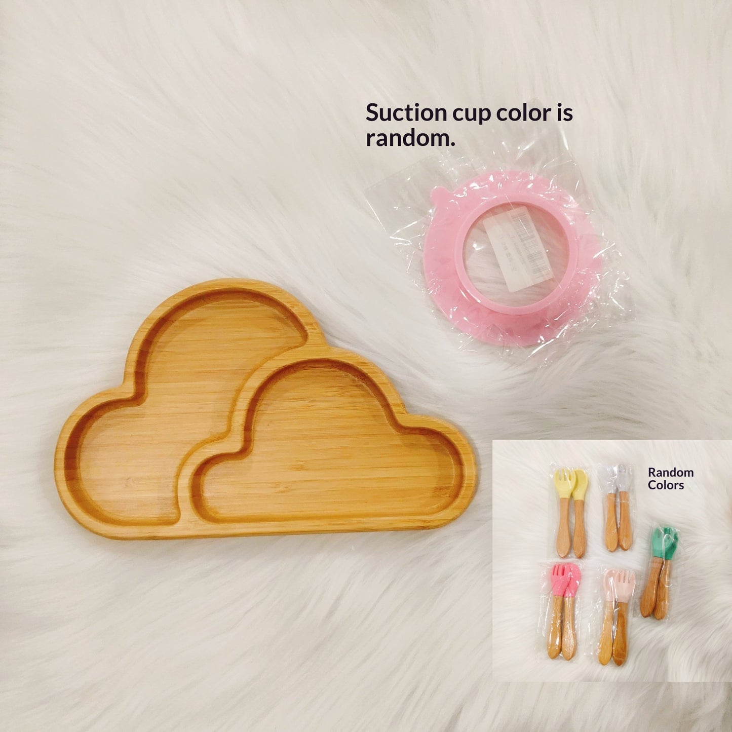 Kids Baby Food Plate Dried Fruit Snack Fruit Plate Household Fruit Divided Tray Animal-Shaped Baby Plate