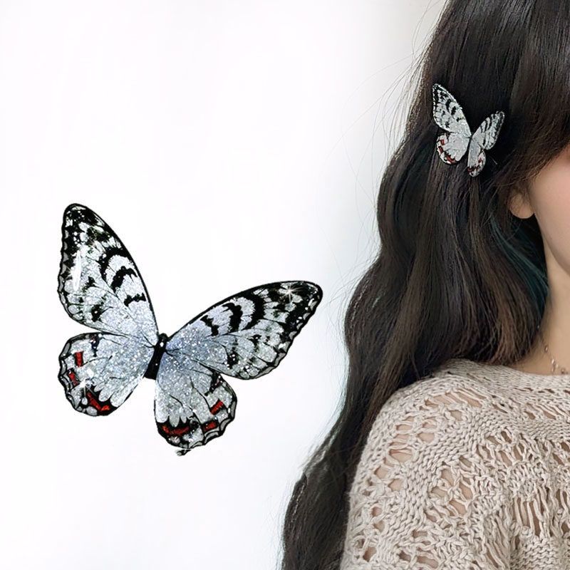 New Chinese-style Butterfly Ink-wash Hair Clip