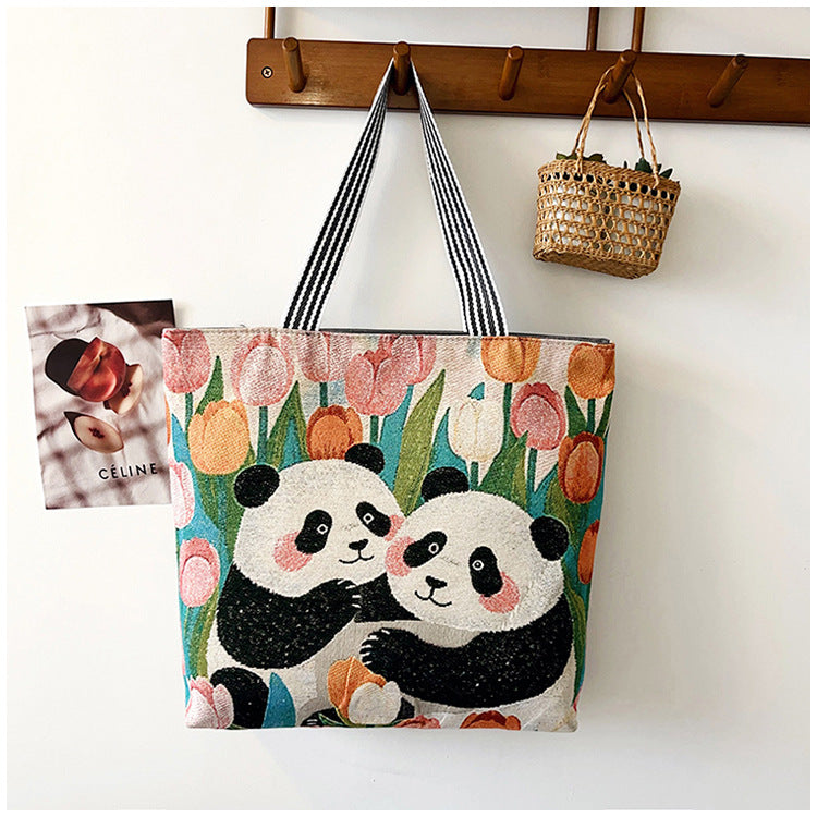 Large-capacity, New-style Fashion Canvas Bag