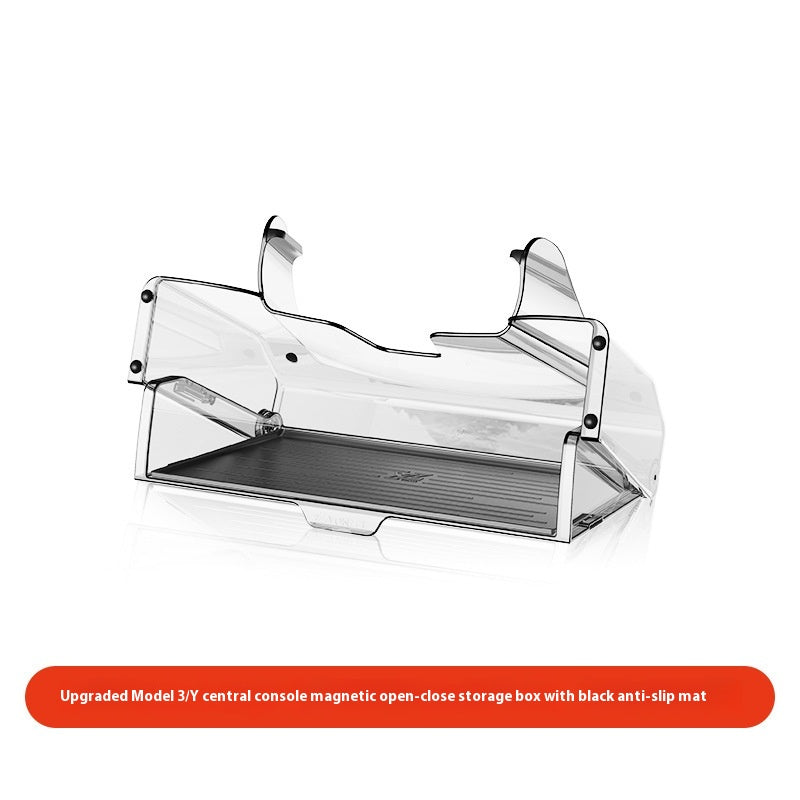 Center Console Screen Lower Storage Box ETC Non-slip Storage Compartment Accessories