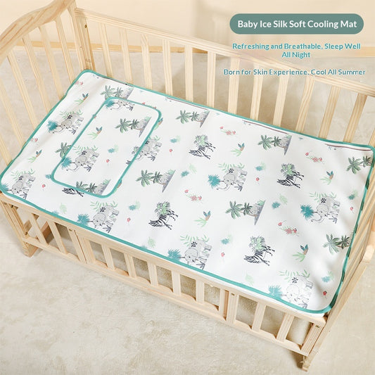 Cooling Ice-silk Class A Stroller Mat For Spring And Summer
