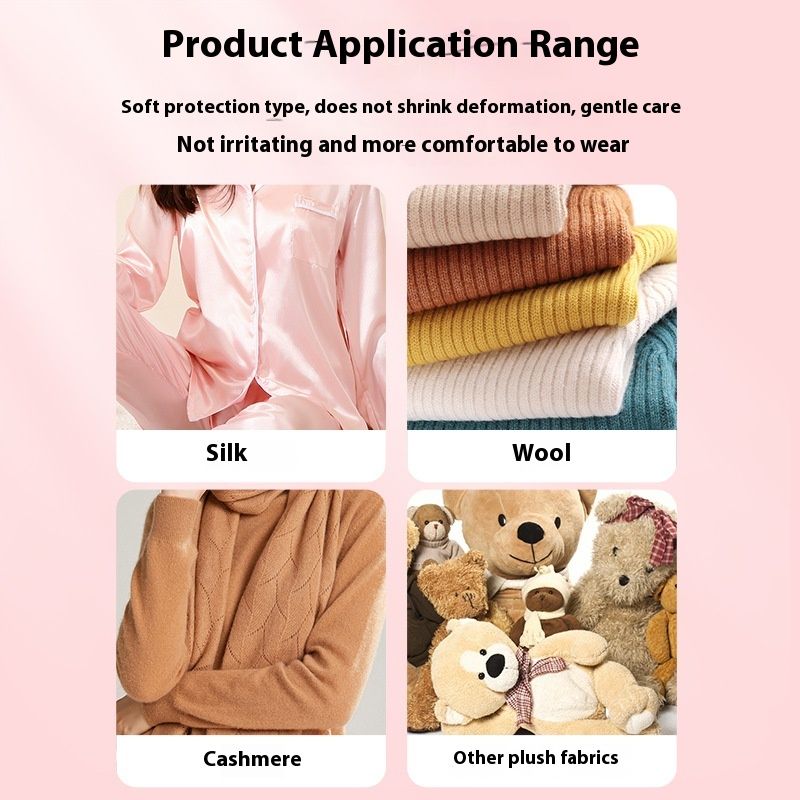 Silk Detergent Quilt Wool Cashmere Deoiling Softener Shrink-proof Water White Care Laundry Detergent