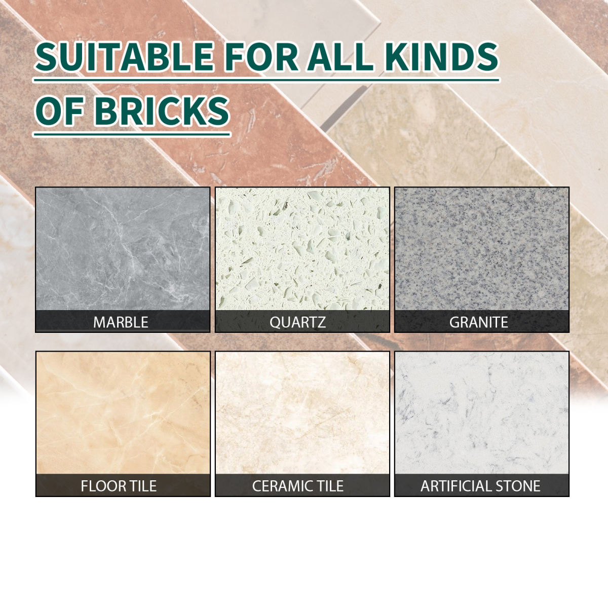 Jue-Fish Cross-border Stone Cleaning Powder For Kitchen Quartz Countertops, Marble Tiles, And Other Cleaning, Stain Removal, And Polishing Powder