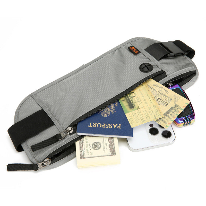 Sports Running Waist Bag Outdoor Multi-functional Fitness Bag With Large Capacity