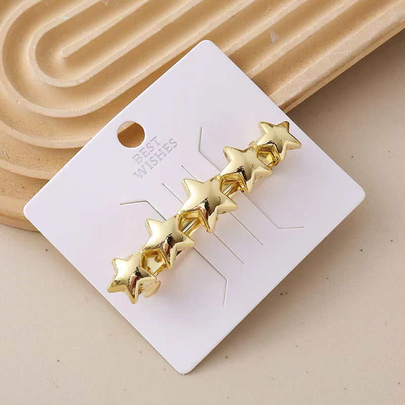 One-word Hair Clip For Women's Updo Spring Clip