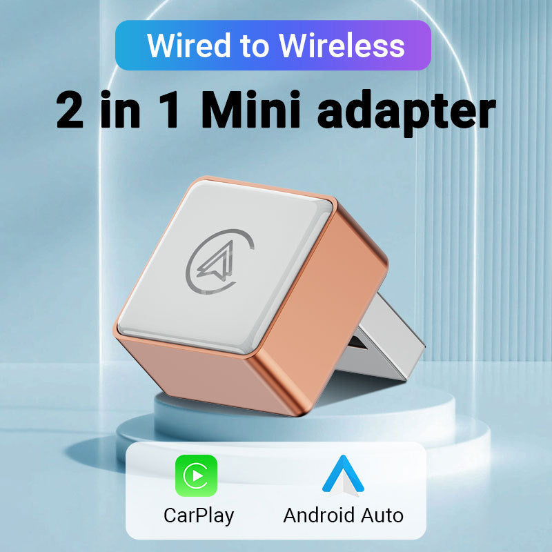 CarPlay Module 2-in-1 Smart Portable In-Car Connectivity Box