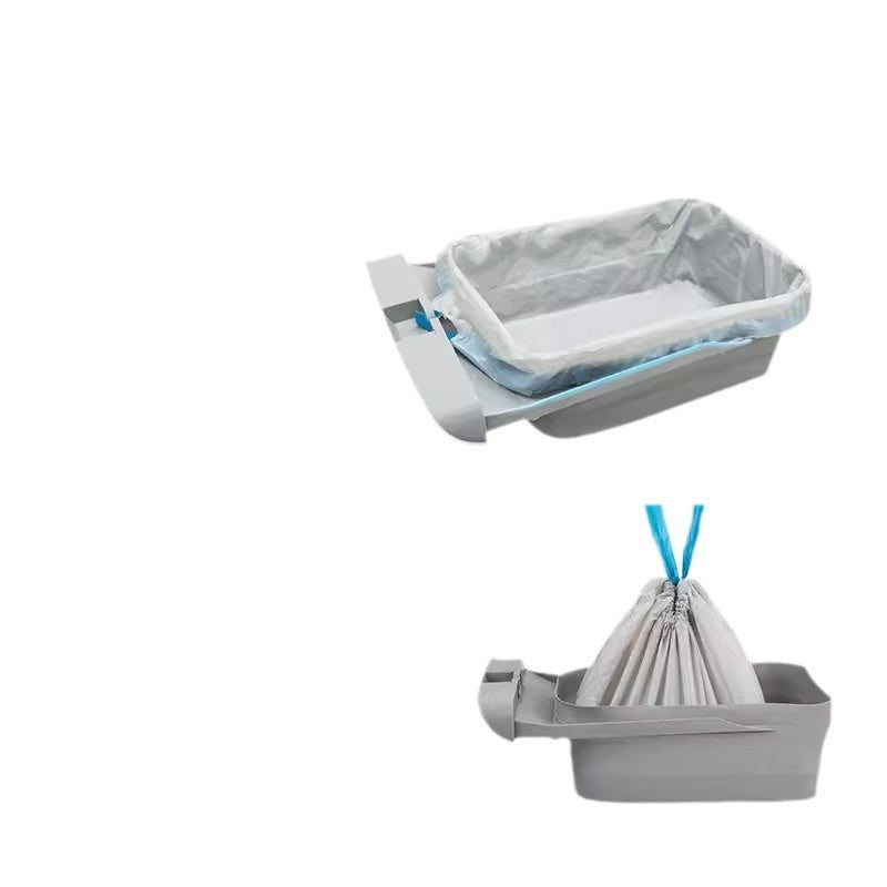 Smart Cat Litter Box Thickened Trash Bags With Drawstring