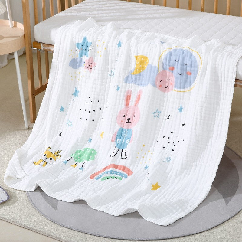 Baby And Infant Products Pure Cotton Six-Layer Gauze Bath Towel