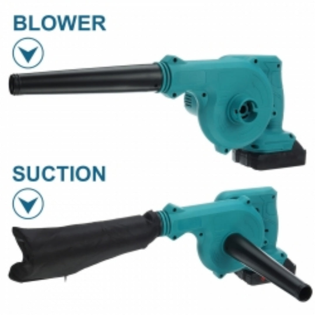 2-in-1 Cordless Electric Leaf Blower Home Car Dust Remove Vacuum Cleaner-One Electric And One Charging Blower -dual-use