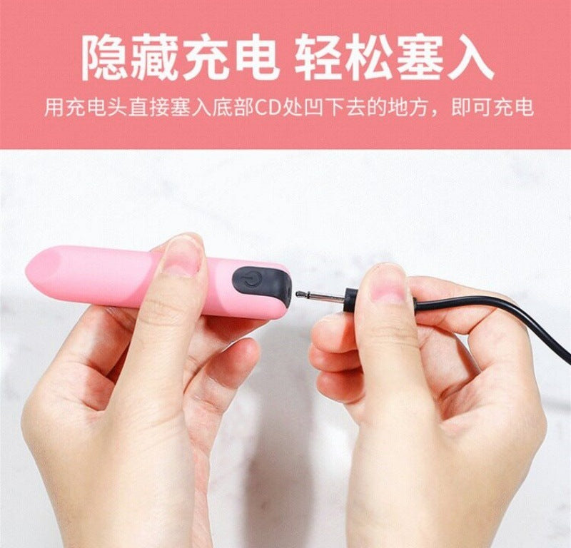 New USB-powered Mini Vibrator With 10 Vibration Patterns A Lipstick-shaped Masturbator For Women, Designed To Stimulate The Clitoris And G-spot And Help Achieve Orgasm.