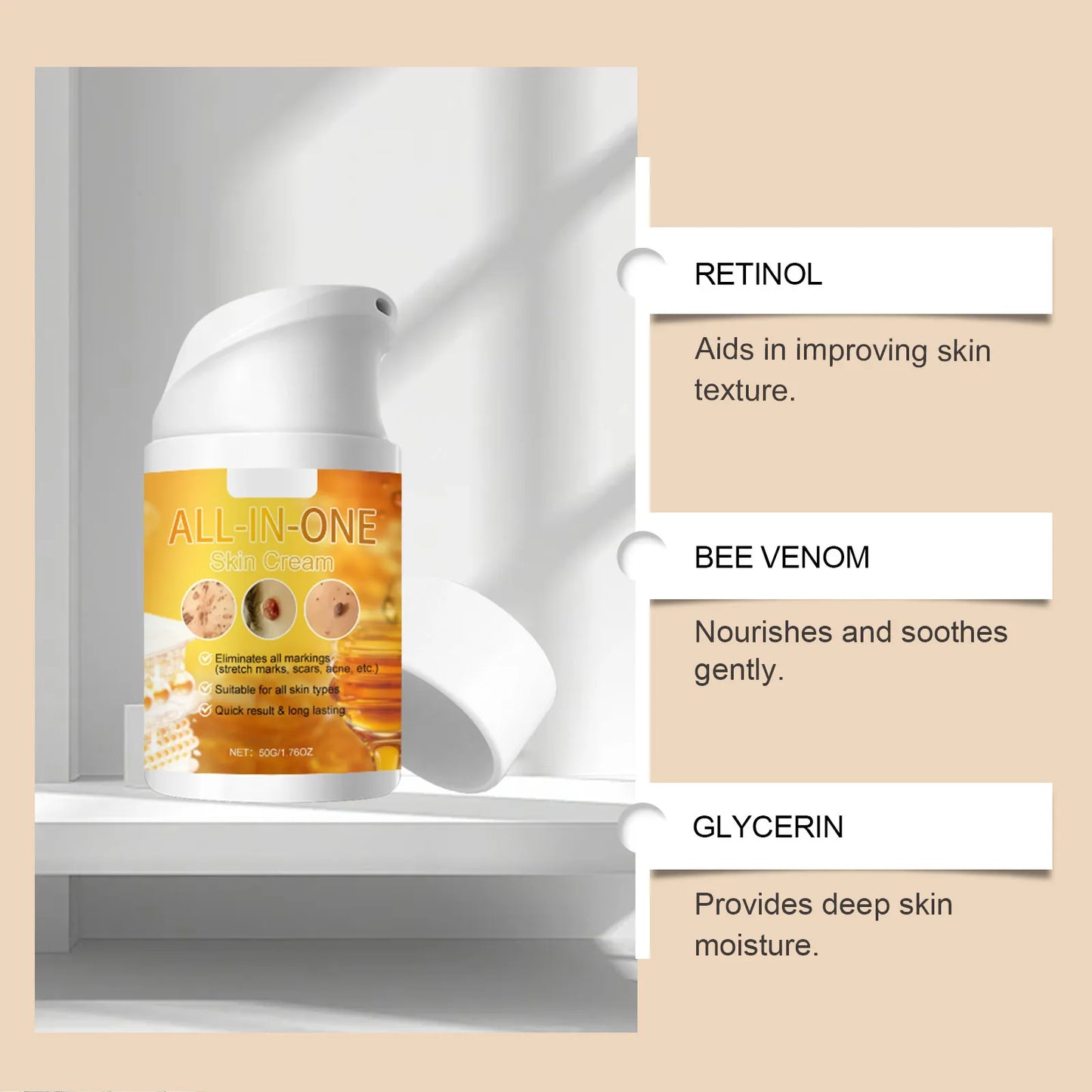 Hydrating Retinol Face Cream | Arvou