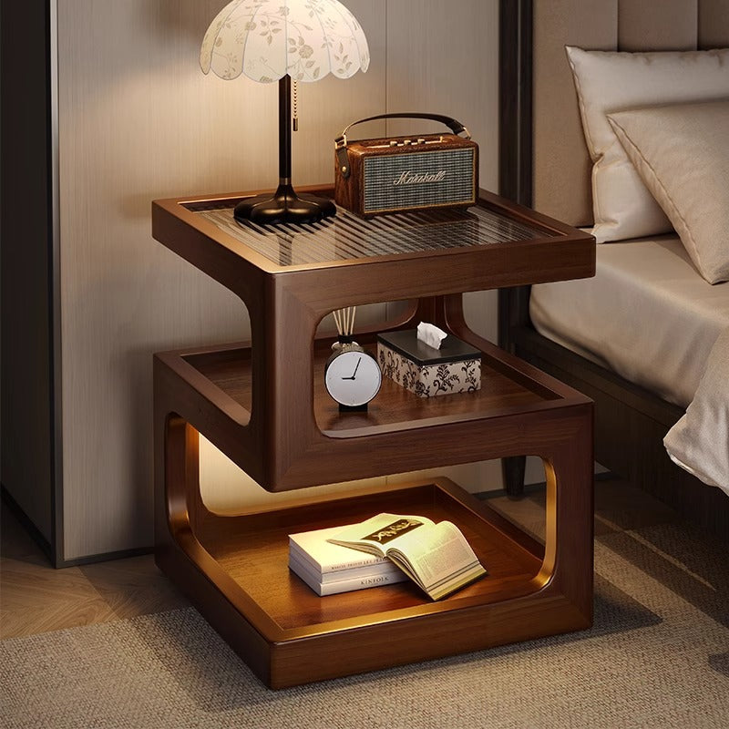 Simple Modern Home Bedroom Storage Cabinet Small Bedside Shelf
