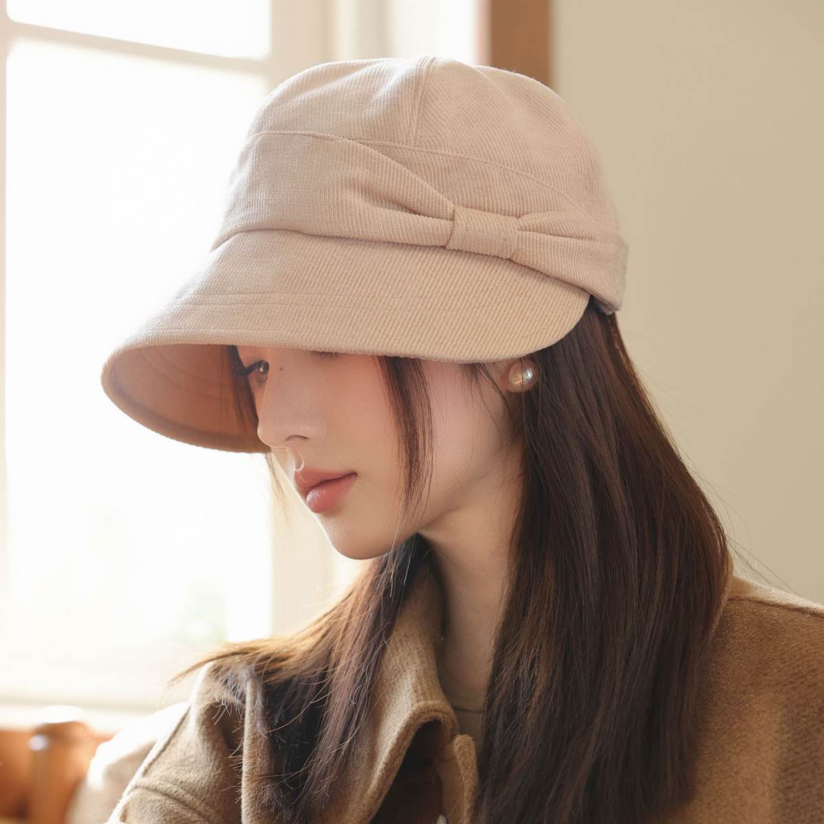 Stylish Versatile Bucket Hat Korean-style And Warm
