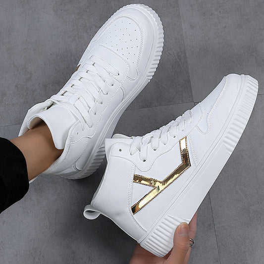 New Mid-top Couple Shoes Spring Korean-style Sneakers
