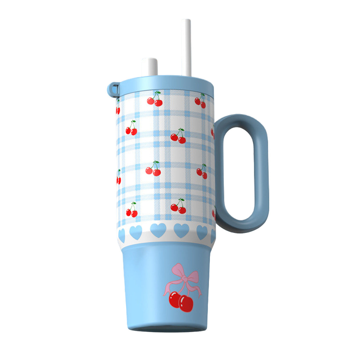 Ice Brew Tumbler Insulated Cup With Tea Infuser Cold Proof Straw Lid