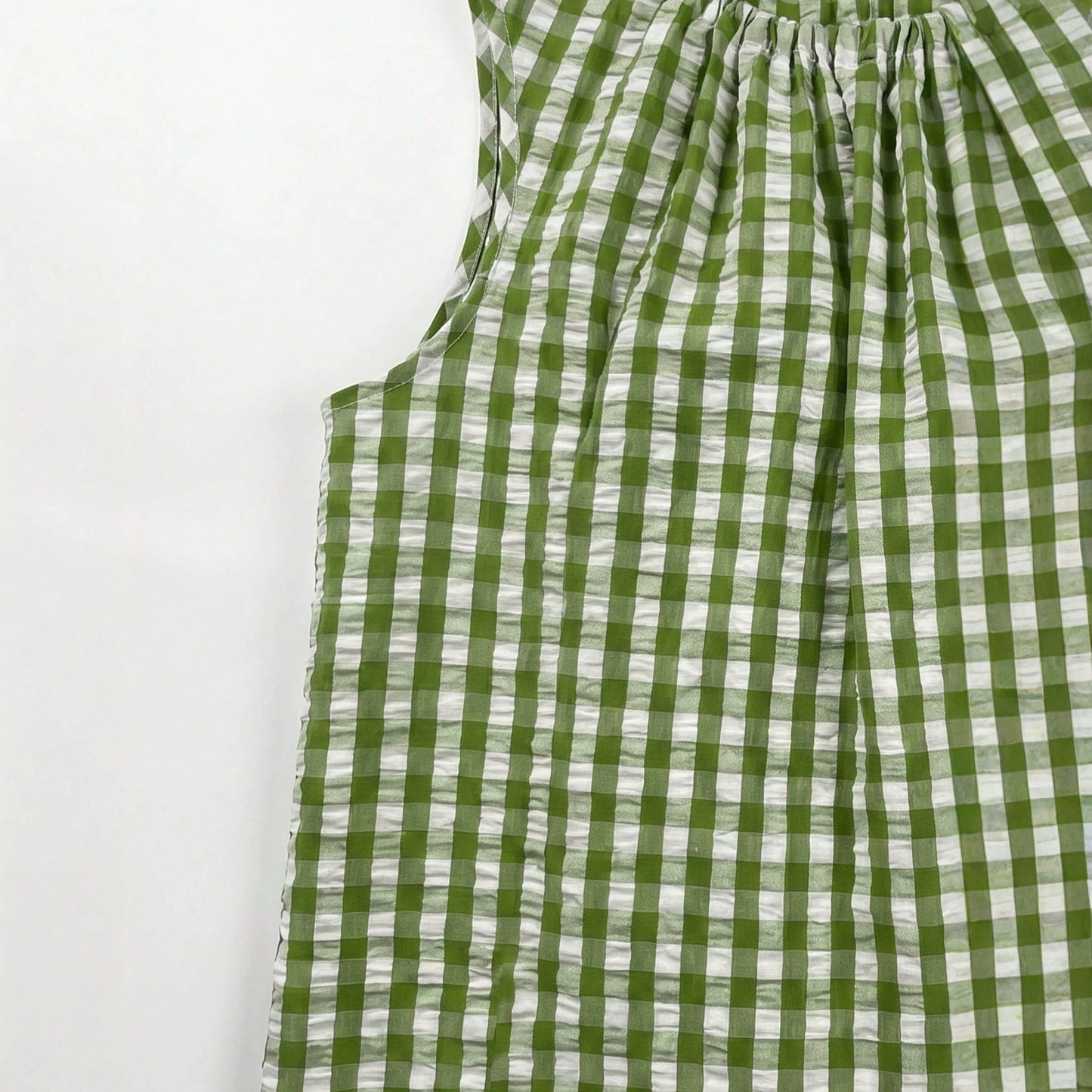 Womens Fashion Casual Sleeveless Plaid Top