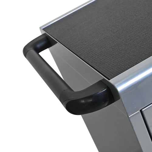 Mobile Charging Cart And Cabinet For Tablets Laptops 35-Device  B30PLUS -Silver