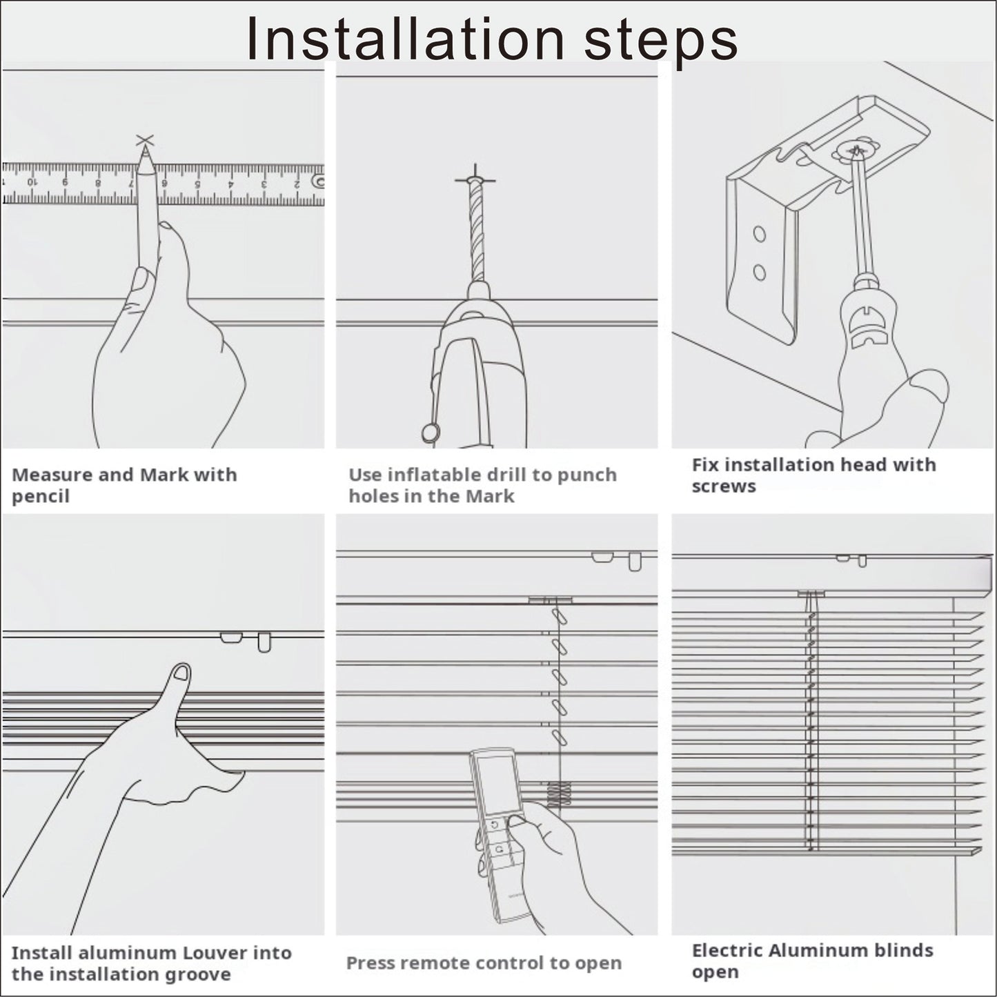 Paired With 15 Channel Remote Control And Solar Charging Panel, Electric Blinds, Intelligent Remote Blinds, Silent Motor, Cordless Sunshade, Dimmable Blinds