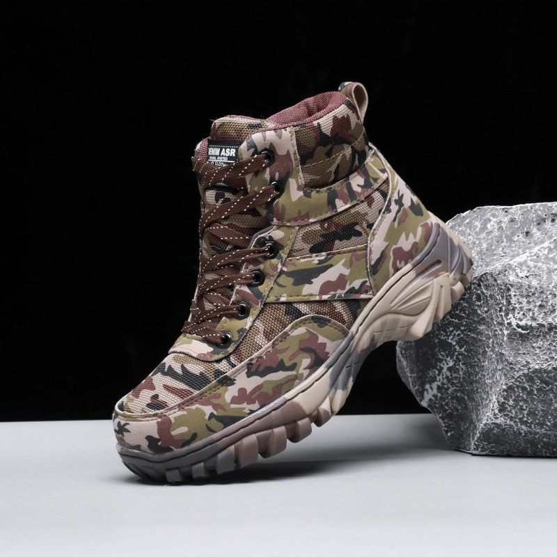 Mens Outdoor Fleece-lined Snow Boots