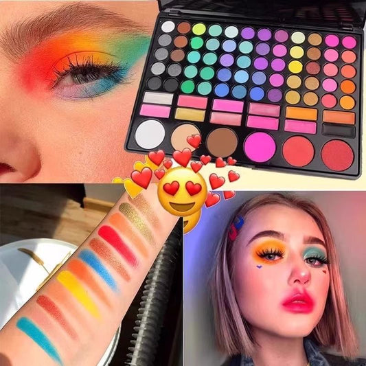 Performance Makeup Eyeshadow Palette Shimmer Matte Professional