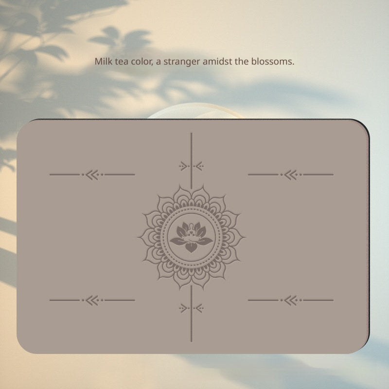 Creative Printing For Home Use Natural Rubber Mini Yoga Mat