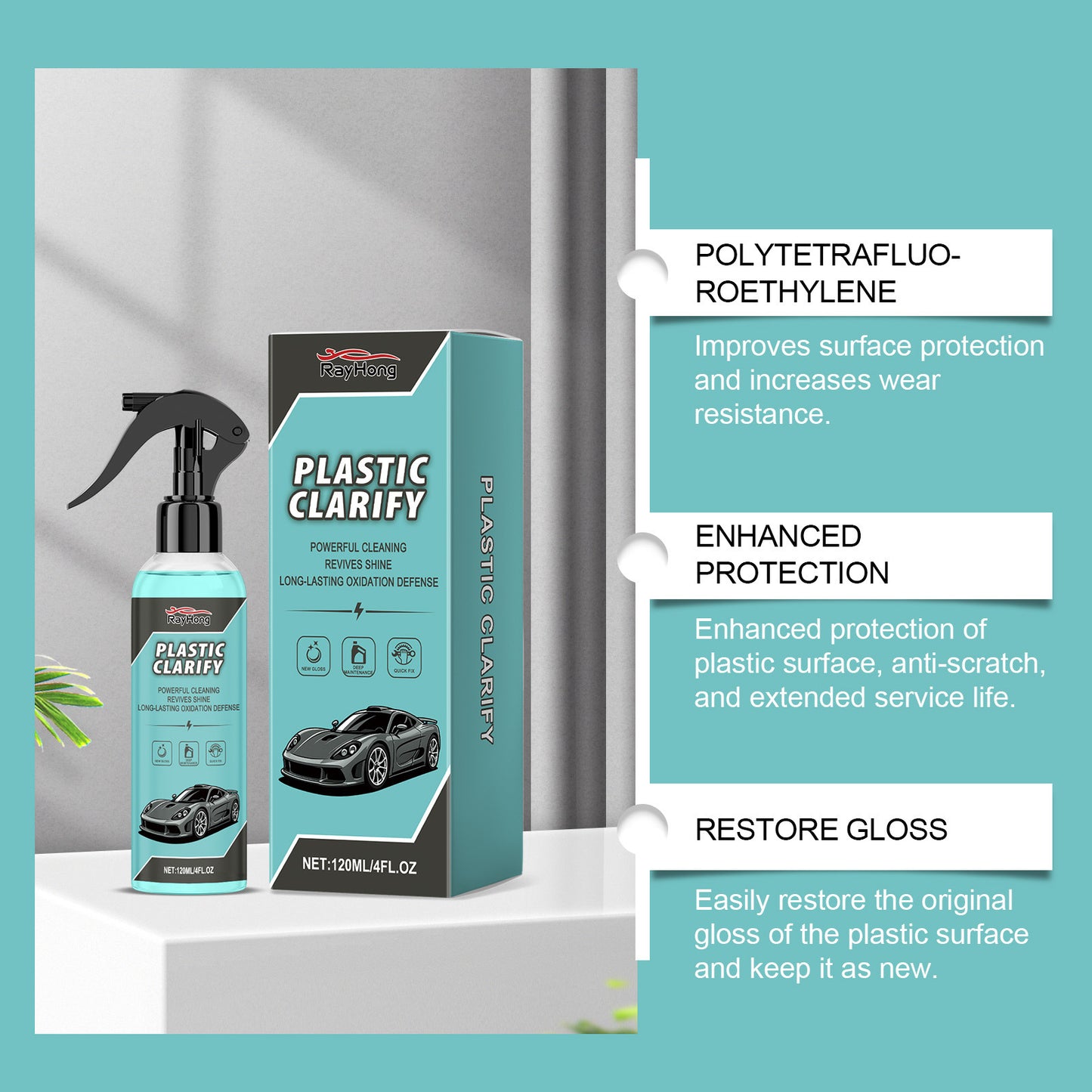Car Care Cleaning Refurbishment And Brightening Crystal Coating Sealant