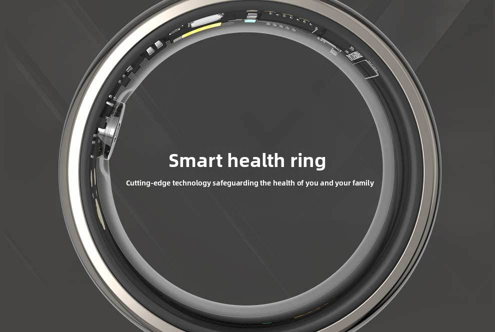 Smart Ring Heart Rate Blood Oxygen Sleep Monitor Step Counter & Female Cycle Tracker