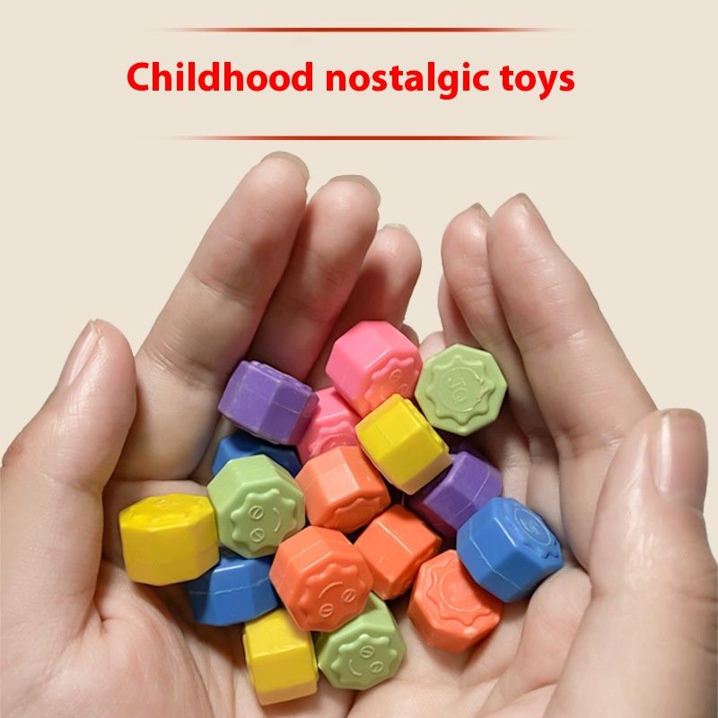 Picking Up Stones To Relive Childhood Toys