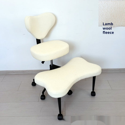Cashmere Meditation Chair Seat No Sitting Picture Cross Leg Monkey Stool Lazy Office Kneeling Yoga Belt Backrest Stool