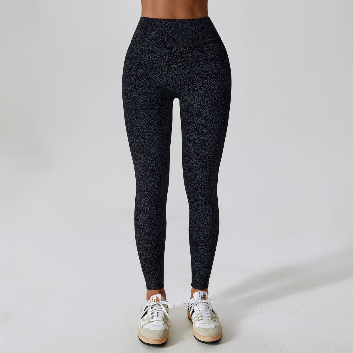 Belly Contracting Hip Lifting Running Sports Quick-drying Camouflage Printing Nude Feel High Waist Yoga Pants