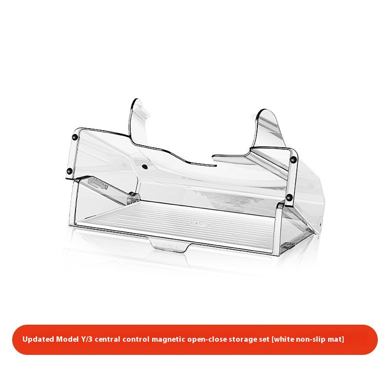 Center Console Screen Lower Storage Box ETC Non-slip Storage Compartment Accessories