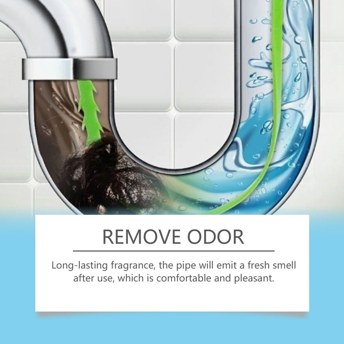 Jakehoe Drain Cleaner For Unclogging Kitchen And Toilet Drains, Cleaning And Stain Removal.