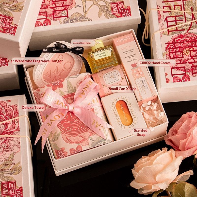 Handmade Gift Girl Bridesmaid, Niche High-end Wedding Gift Box