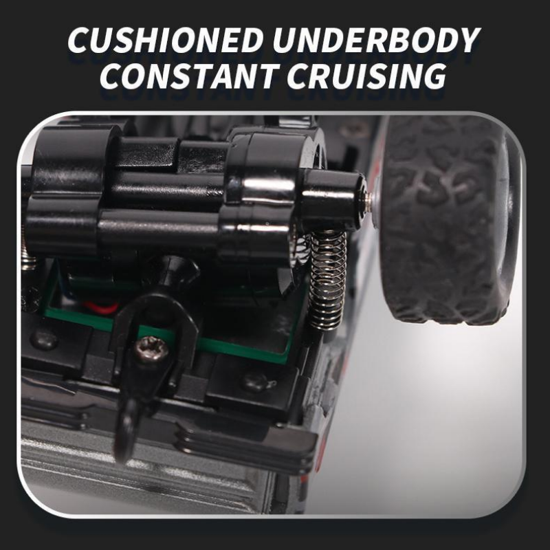 1 In 64 Mini RC Buggy With Detachable Trailer Box With Controller Kids Best Toy Gift Outdoor Impact Resistant RC Toy Car