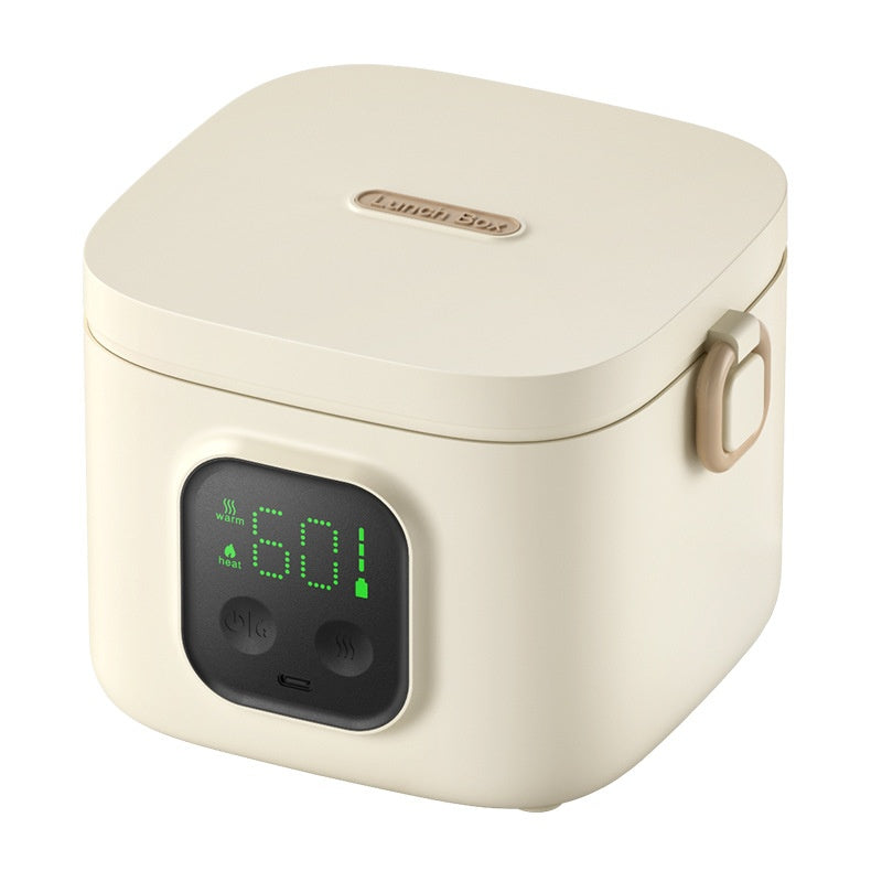 Smart No Water Injection Wireless Heating Charging Lunch Box