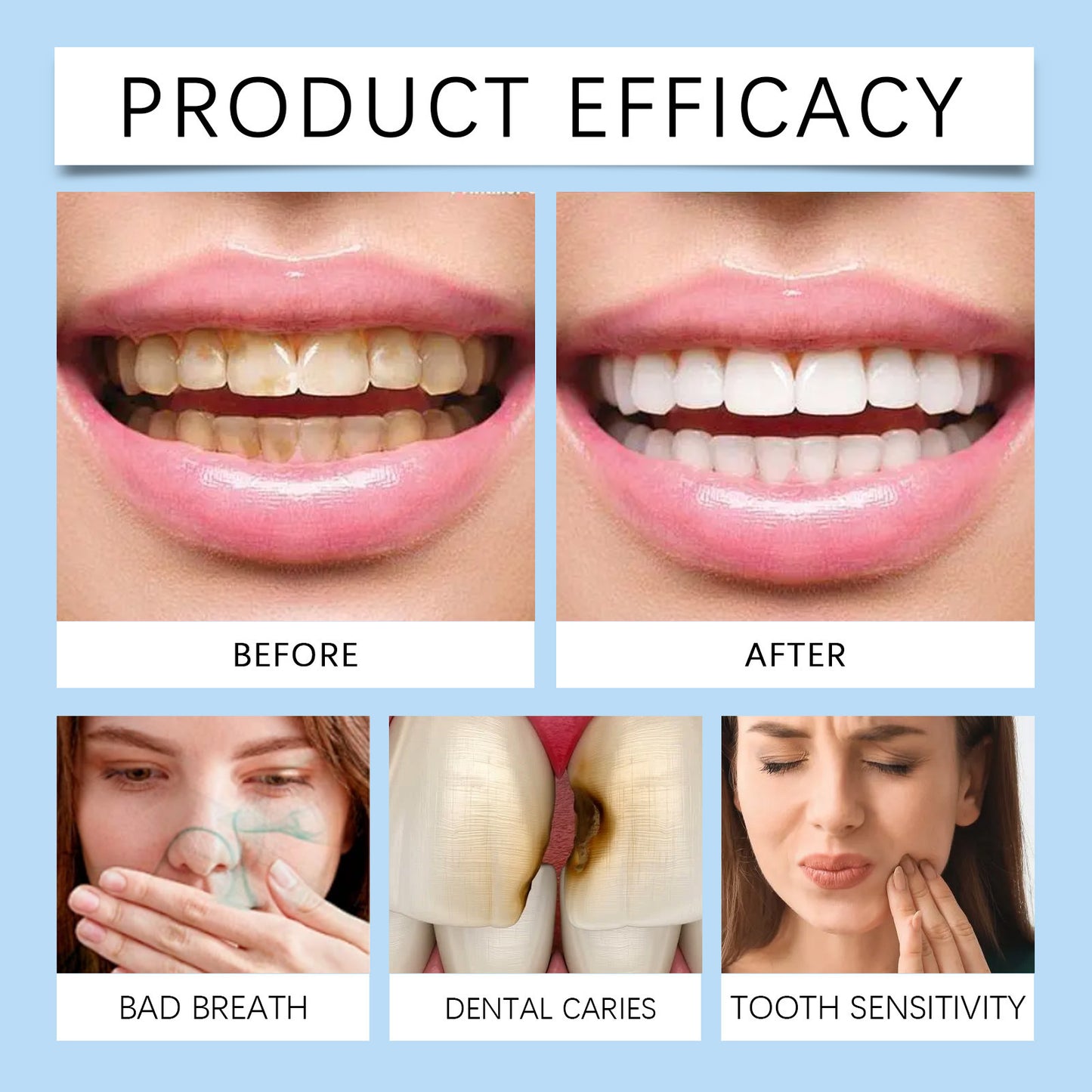 ORALHOE Dental Care Gently Cleans Stains And Tartar For A Fresh