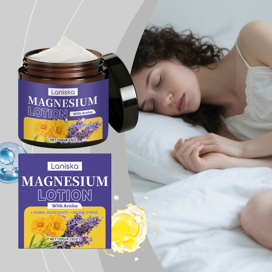 Sleep Care Magnesium Cream Nourishes The Body And Provides Comfort Before Bedtime