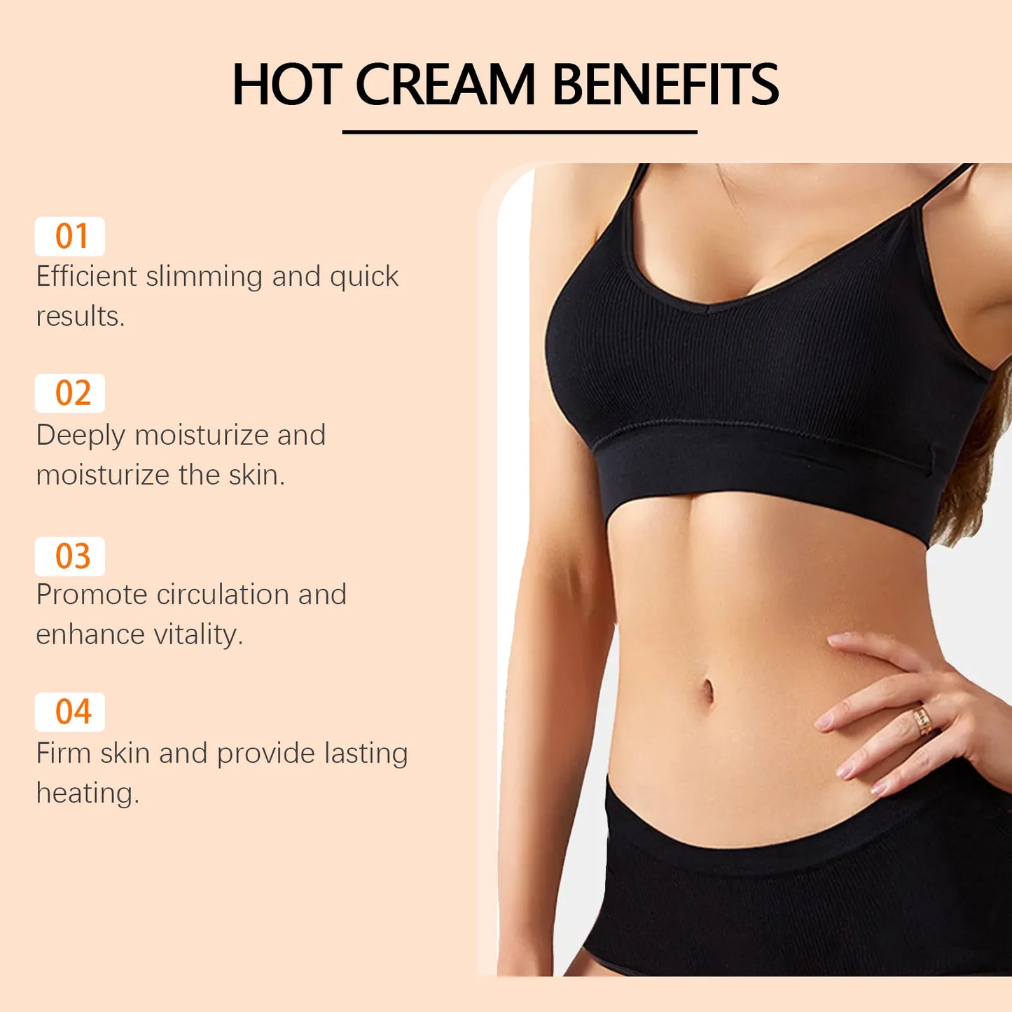 wiyun Hot Cream Ultra Moisturizing, Full body-care Firming Skin Show Body Light Body Moisturizing Body Care Cream