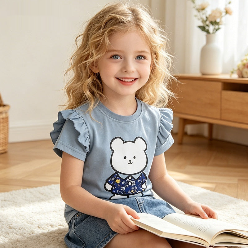 Summer New Comfortable Casual T-Shirt For Girls