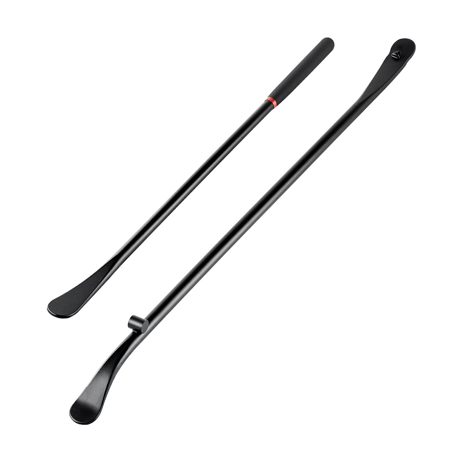Tire Bars, 2 PCS, 38.2 Inch Tire Mount And Demount Iron & 30 Inch Mt And Demount Spoon Bar, Heavy Duty Alloy Steel Changing Tools For Truck, Semi Truck, Off-Road Vehicle, Bus, Tractor, Black