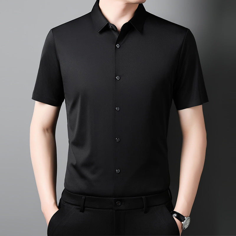Fashion Casual Short-sleeved Shirt Men
