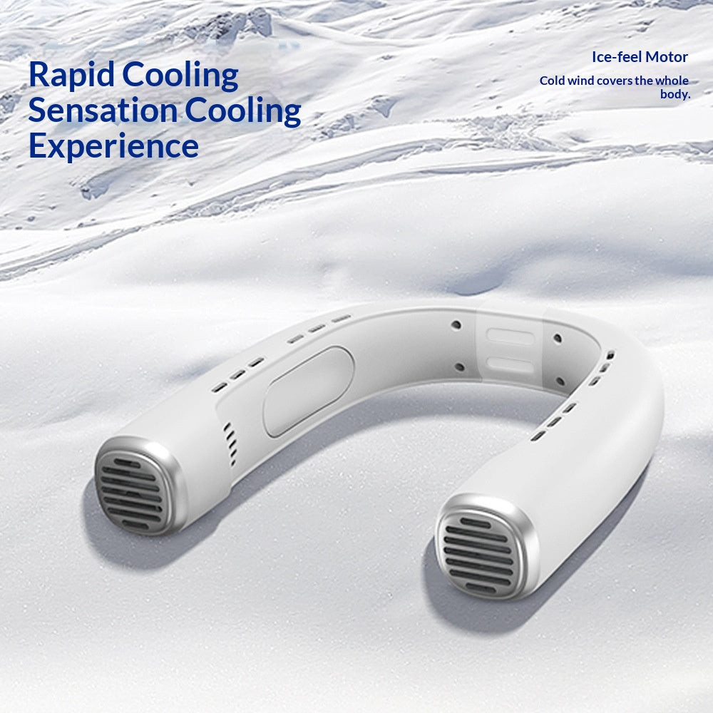 Neck-hanging Fan Portable Personal Cooling Device Compact Size
